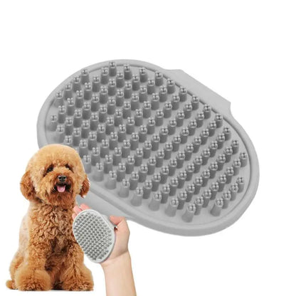 PETOPIA Soft-Bristle TPR Pet Bath Brush