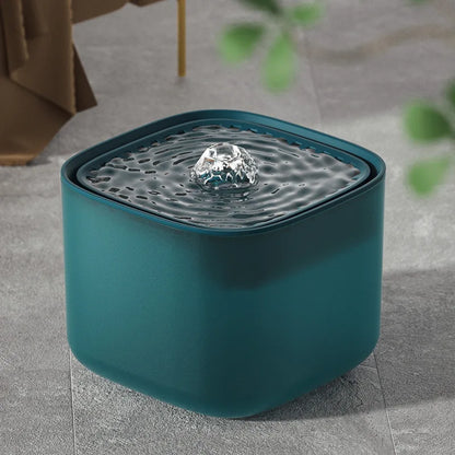 aquamarine pet water fountain