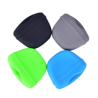 silicone treat pouch available in 4 colors