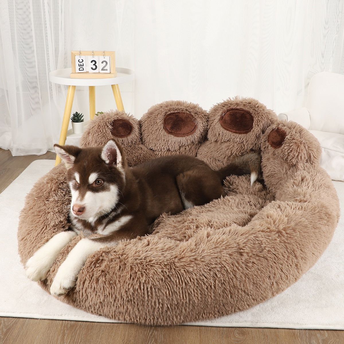 PETOPIA Big Paw Plush Sofa Pet Bed