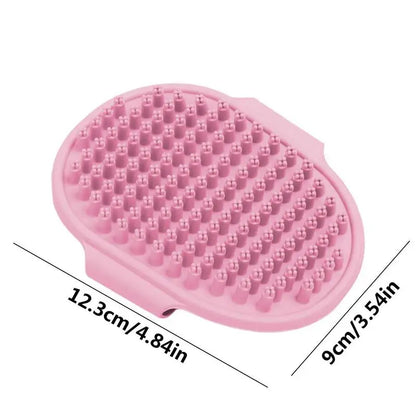 PETOPIA Soft-Bristle TPR Pet Bath Brush