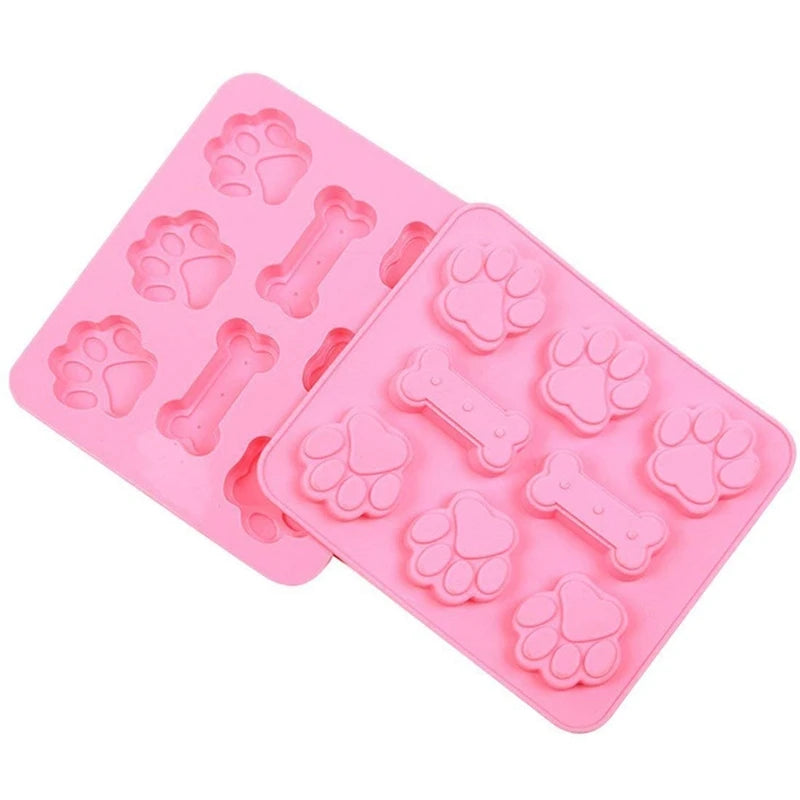 top and bottom view of pink tray