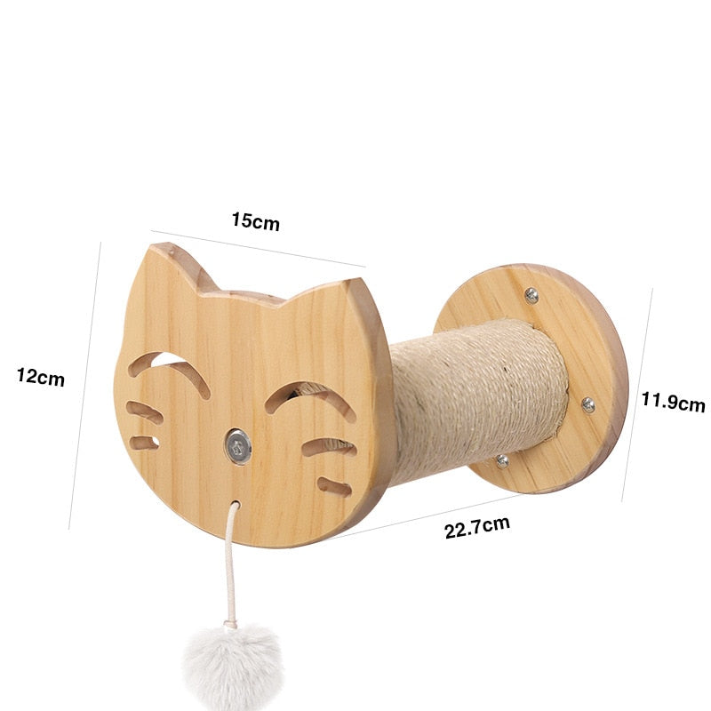 PLACE Assorted Wooden Wall-Mounted Cat Furniture