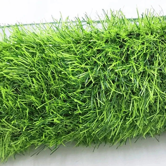 close up of the artificial grass