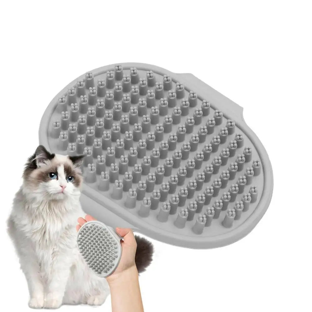 PETOPIA Soft-Bristle TPR Pet Bath Brush