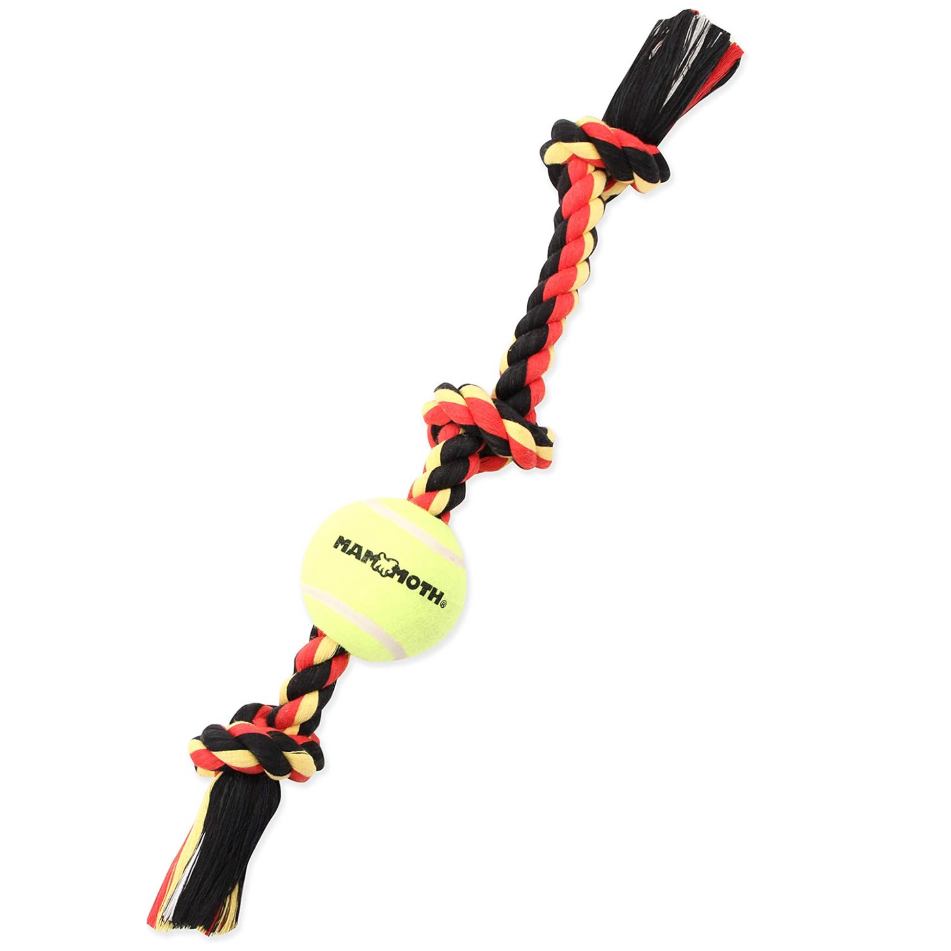 rope chew toy with ball for dogs