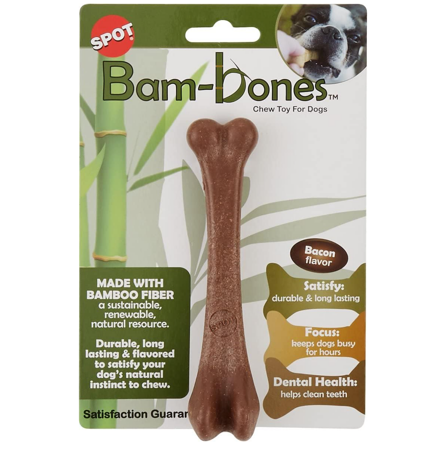 SPOT Bam-bones Dog Bone Chew Toy