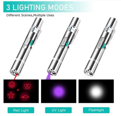 three lighting modes