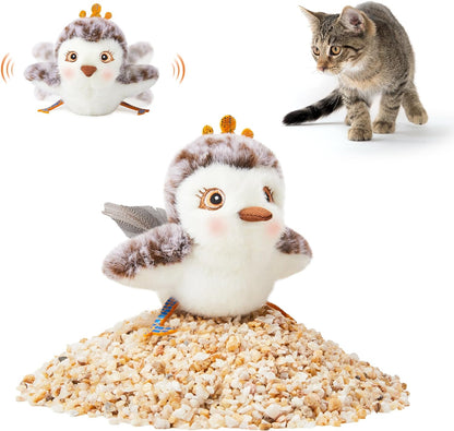 POTAROMA 4" Royal Sandpiper Interactive Cat Kicker Catnip Toy