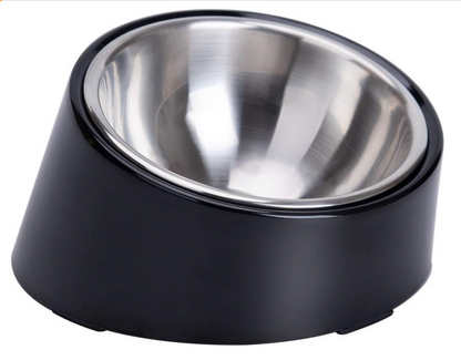 THINKPET Angled Stainless Steel Pet Bowl