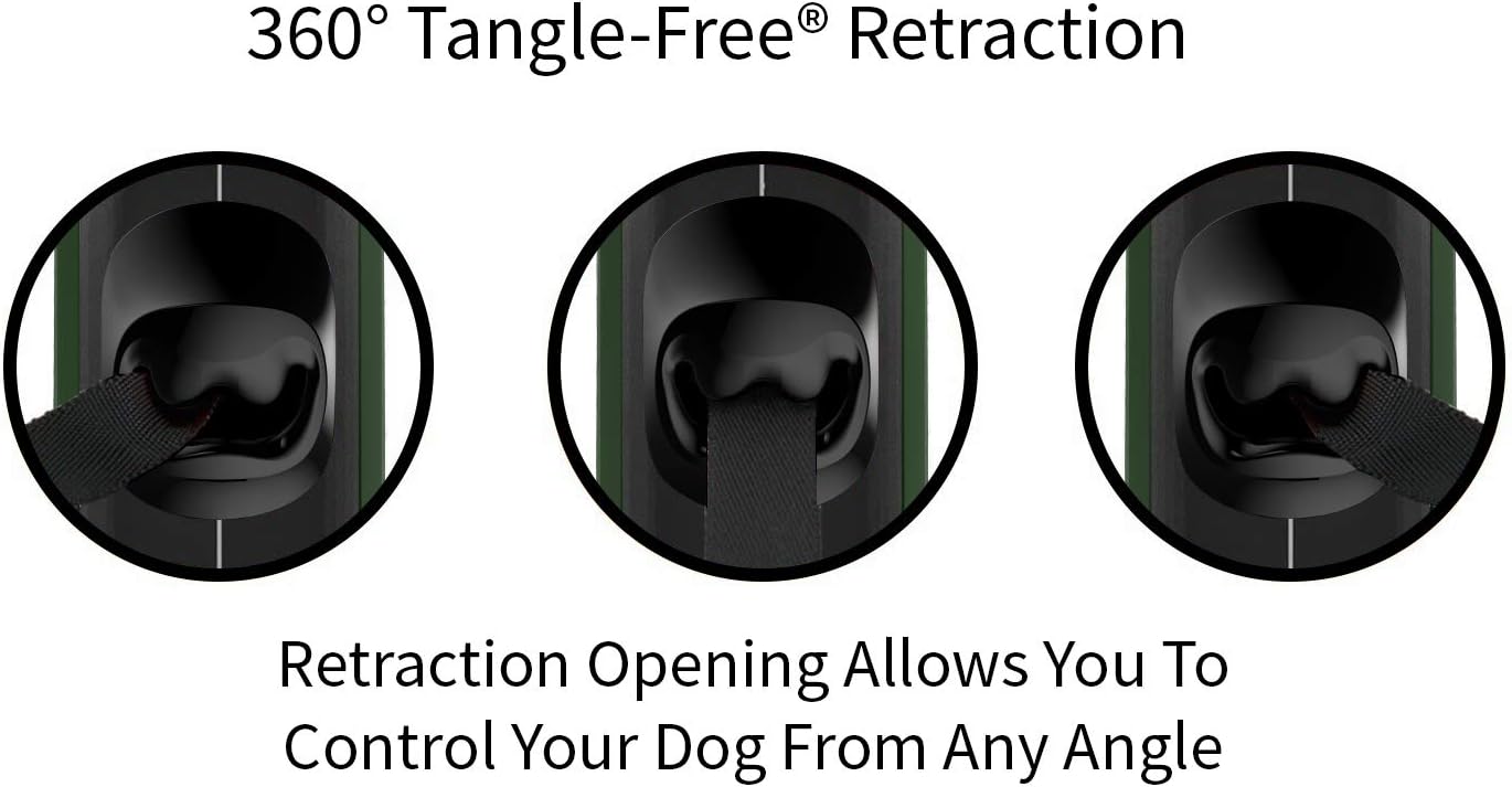 TUG All-In-One 16' Retractable Dog Leash